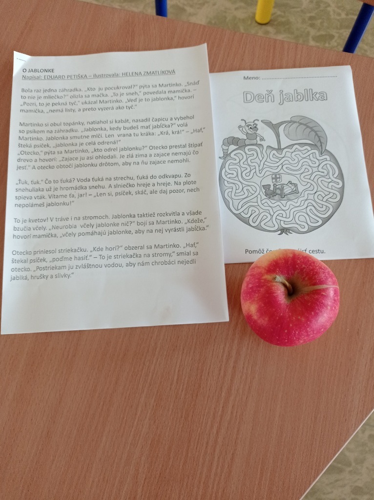 Deň jablka v 3.A triede - Obrázok 1